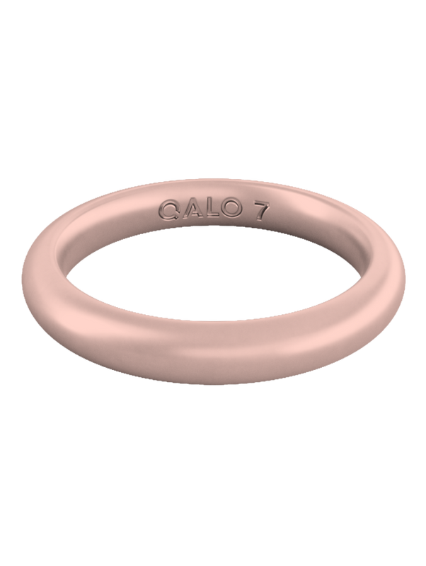 Women's Metallic Classic Stackable Silicone Ring - Image 2