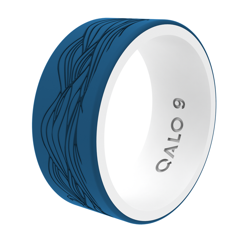 Men's Flow Waves Strata Ring - Image 3